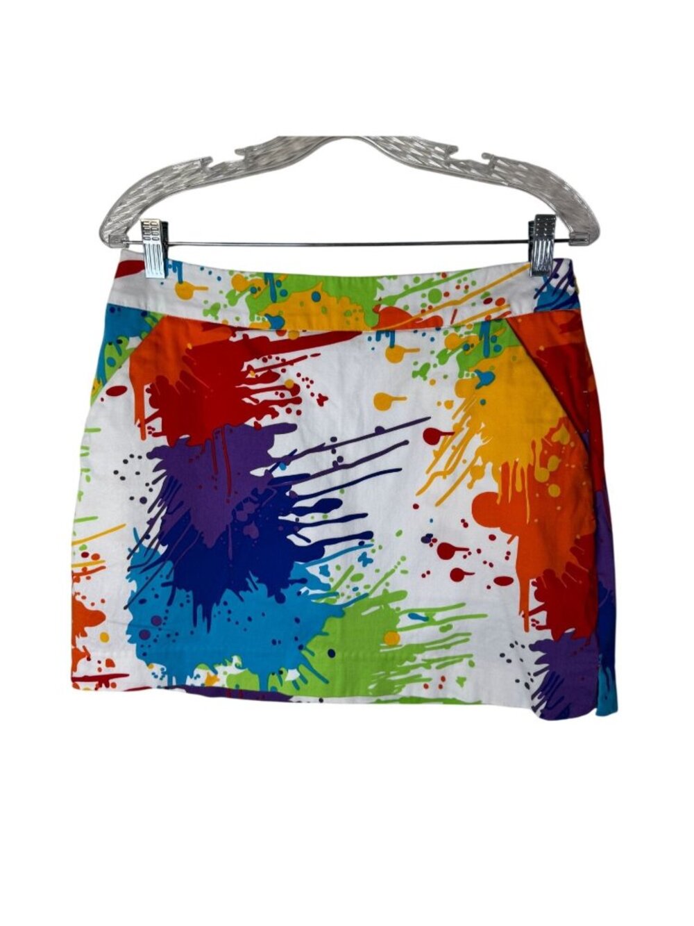 Loudmouth Ladies Paint Print Skort sizecolor 6 Performance Golf tennis picklebal